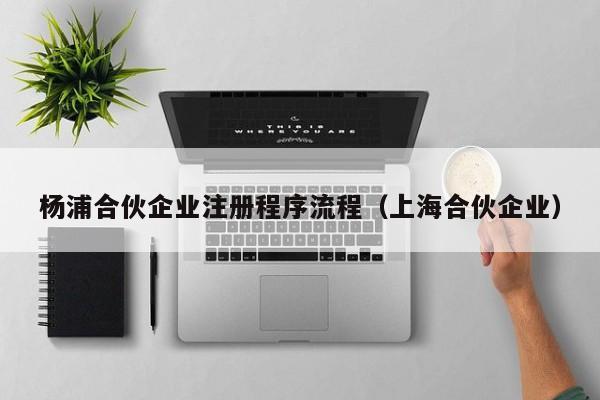 杨浦合伙企业注册程序流程（上海合伙企业）